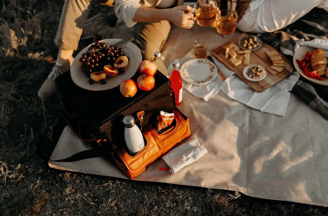 picnic beige blanket